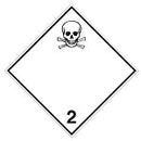 Brady Adr 2.3-200*200-B7541 Transport Sign - ADR 2.3 - Toxic gas 227792