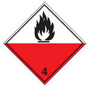 Brady Adr 4.2-100*100-B7541 Transport Sign - ADR 4.2 - Spontaneous ignition 257508