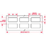 Brady THTTL-2-430 Thermal Transfer Printable Labels 620360