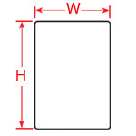 Brady PTL-112-490 Freezerbondz Labels For M611, Bmp61 And Bmp71 011258