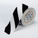 Brady Ts-76.20-514-Bk/Wt-Str-Rl ToughStripe Floor Marking Tape 104349