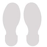 Brady Ts-514-Foot-Wt-10 ToughStripe Diecut Shapes (L's, T's, +'s, footprints and more) 104411