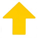 Brady TS-101.60X254.00-514-Aro-Yl-100 ToughStripe Diecut Shapes Yellow Arrow 101.6mm Wide 104427