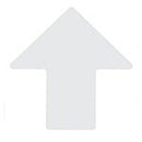 Brady TS-101.60X254.00-514-Aro-Wt-100 ToughStripe Diecut Shapes White Arrow 101.6mm Wide 104429