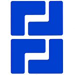 Brady TS-50.80-514-Cor-Bl-20 ToughStripe Diecut Shapes Blue Corner "L" Mark 50.8mm Wide 104432