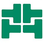 Brady TS-50.80-514-Div-Gn-20 ToughStripe Diecut Shapes Green Divider "T" Mark 50.8mm Wide 104437