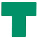 Brady TS-101.60-514-Div-Gn-20 ToughStripe Diecut Shapes Green Divider "T" Mark 101.6mm Wide 104461