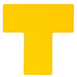 Brady TS-101.60-514-Div-Yl-20 ToughStripe Diecut Shapes Yellow Divider "T" Mark 101.6mm Wide 104463