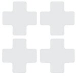 Brady TS-50.80-514-Cen-Wt-20 ToughStripe Diecut Shapes White Centre "+" Mark 50.8mm Wide 104471