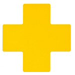 Brady TS-101.60-514-Cen-Yl-20 ToughStripe Diecut Shapes Yellow Centre "+" Mark 101.6mm Wide 104481