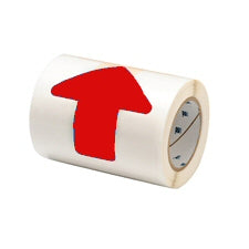 Brady TS-50.80-514-Prearo-Rd-Rl ToughStripe Pre-spaced shapes Red Pre-Spaced Arrow Tape 50.8mm Wide 104526