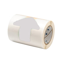 Brady TS-50.80-514-Prearo-Wt-Rl ToughStripe Pre-spaced shapes White Pre-Spaced Arrow Tape 50.8mm Wide 104555