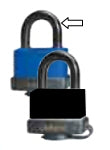 Brady Insulated Lock Ss Steel Shackle 6 Pk Fully Insulated Lock 805836