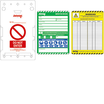 Brady Ent-Gb-Eti-V2-A Entrytag Kit 136572