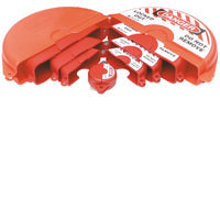 Brady Gvlo-Set-Rd Gate Valve Lockout Set - Red 196212