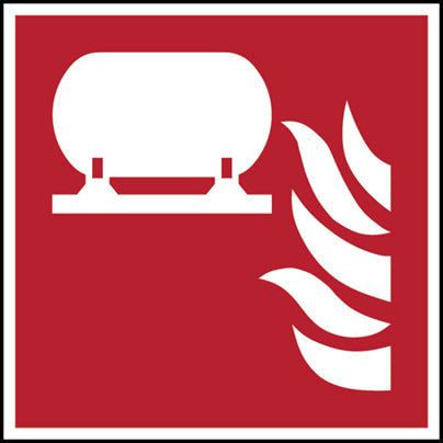 Brady F/F012/Nt-Vpvc-150X150/1-B Fixed fire extinguisher installation - ISO 7010 136009
