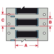 Brady PSPT-125-1-BK Permasleeve Wire Marker Sleeves For M611, Bmp61 And Bmp71 110101