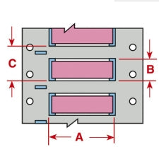 Brady PSPT-1000-175-PK Permasleeve Wire Marker Sleeves For M611, Bmp61 And Bmp71 110141