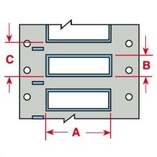 Brady PSPT-375-1-WT-2 Permasleeve Wire Marker Sleeves For M611, Bmp61 And Bmp71 622483