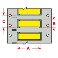 Brady PSPT-125-175-YL Permasleeve Wire Marker Sleeves For M611, Bmp61 And Bmp71 018488