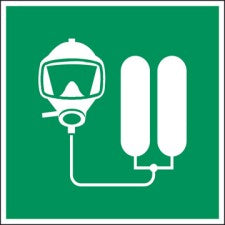 Brady E/X1400/Nt-Sa-Pholumc-150X150/1-B Glow-in-the-dark Safety Sign 134674