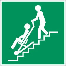 Brady E/X1401/Nt-Alu-Pholumc-200X200/1-B Glow-in-the-dark Safety Sign 134675