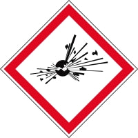 Brady Pic 1801-100*100-B7541-Rll-C GHS Symbol - Explosive 814023