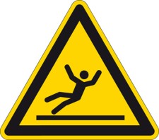 Brady Pic 324-Tri 500-B7538 Floor Safety Sign - Warning Sign 223661