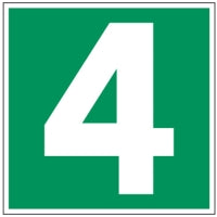 Brady Pic 373-(4)-148*148-B7541 Evacuation signboard – Level 4 250460