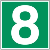 Brady Pic 373-200*200-8-B7541 Evacuation signboard – Level 8 222828