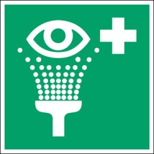 Brady Pic E011-250X250-Pp-Crd/1 ISO 7010 Sign - Eyewash station 815560