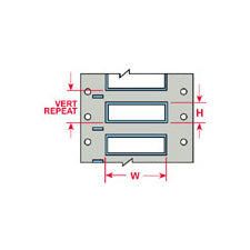 Brady CGS-750-2-WT Commerical Grade Wire Marking Sleeves 149675