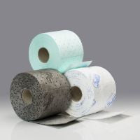 Brady UN295-P Roll, Medium Weight, Double Perforated & Bonded 19 Cm X 15 M, 60 Pads Per Roll 834177